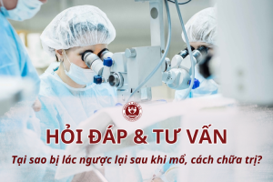 Tại sao bị lác ngược lại sau khi mổ, cách chữa trị?